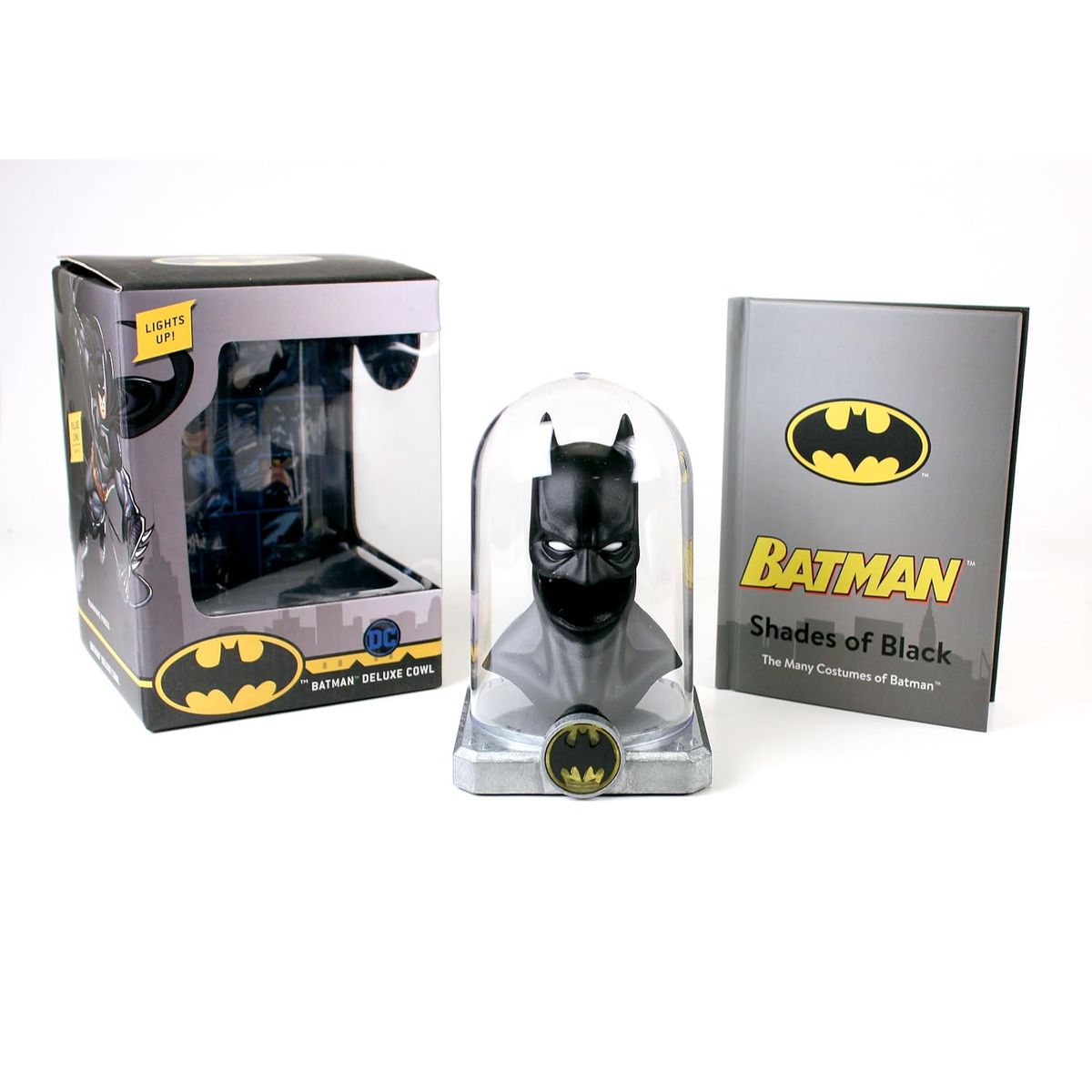 RUNNING PRESS - Figura Batman Deluxe Cowl Lights Up