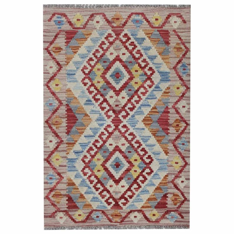 RUGS CL - Alfombra Rugscl Kilim Newtri Multicolor 063x094 7520KP