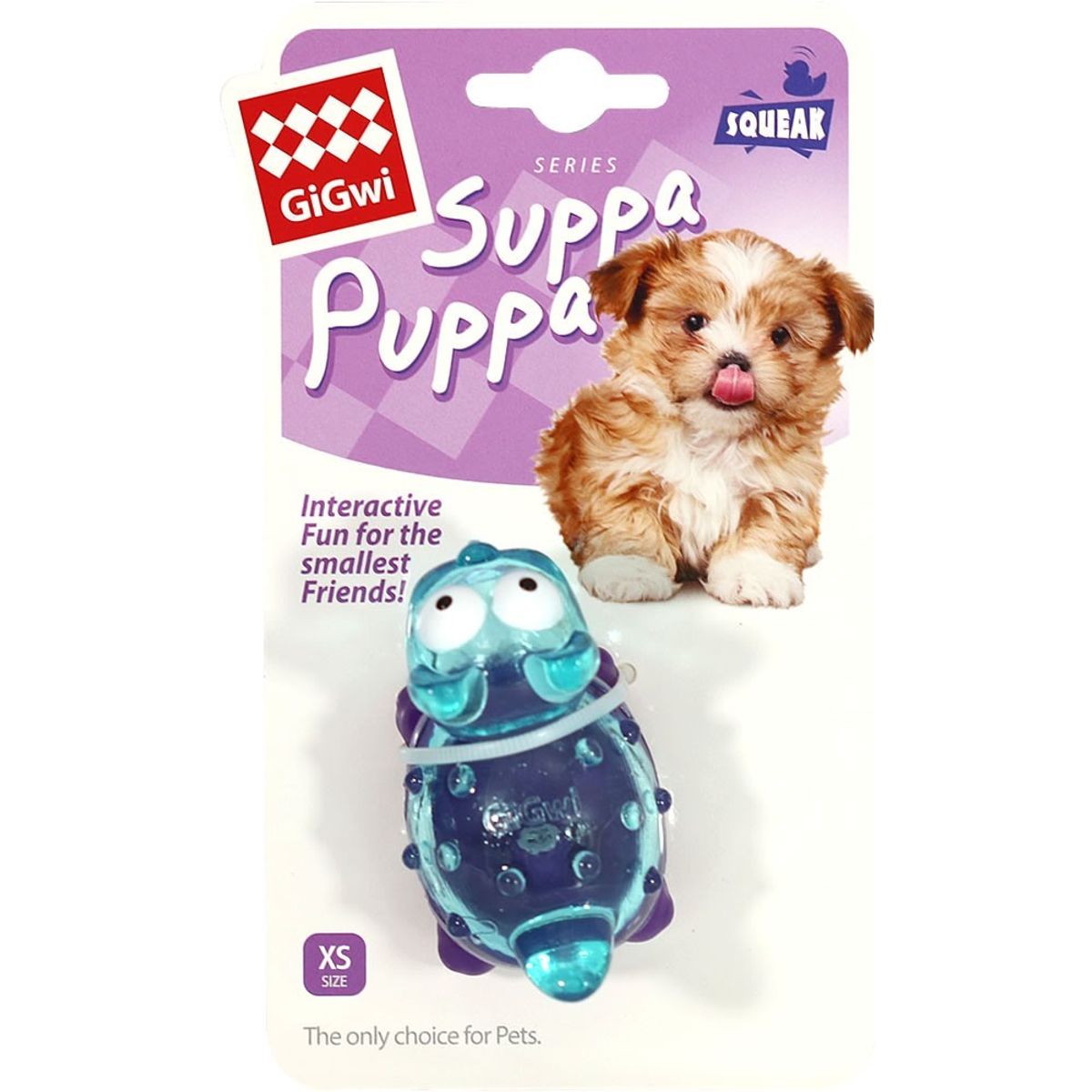 GIGWI - Juguete Suppa Puppa Gato Morado Gigwi