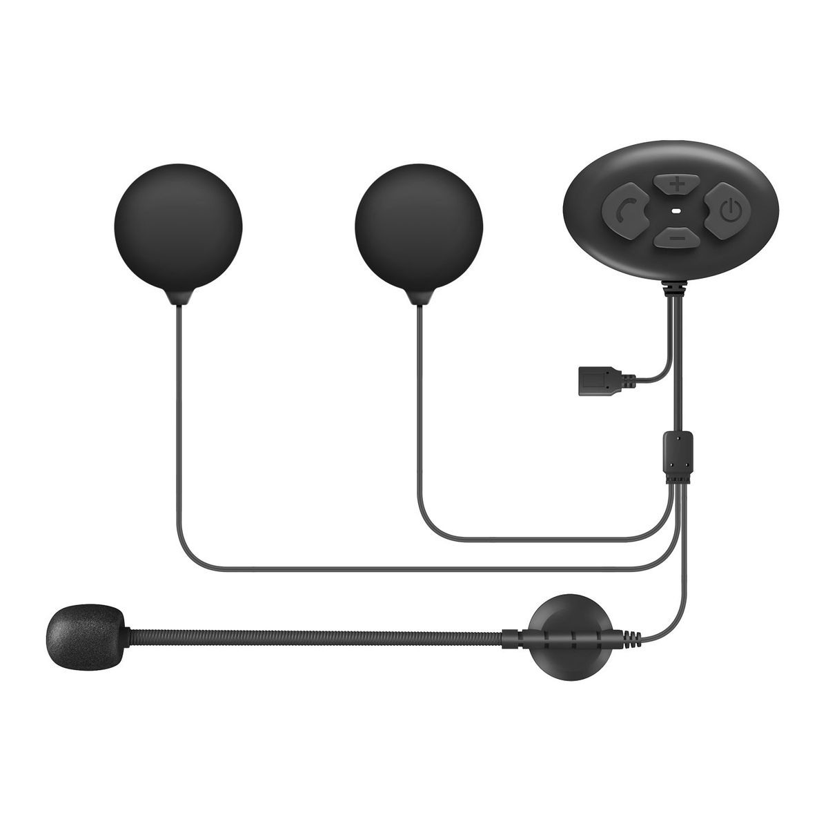 GENERICO - Intercomunicador Y Manos Libres Bluetooth Moto DK12