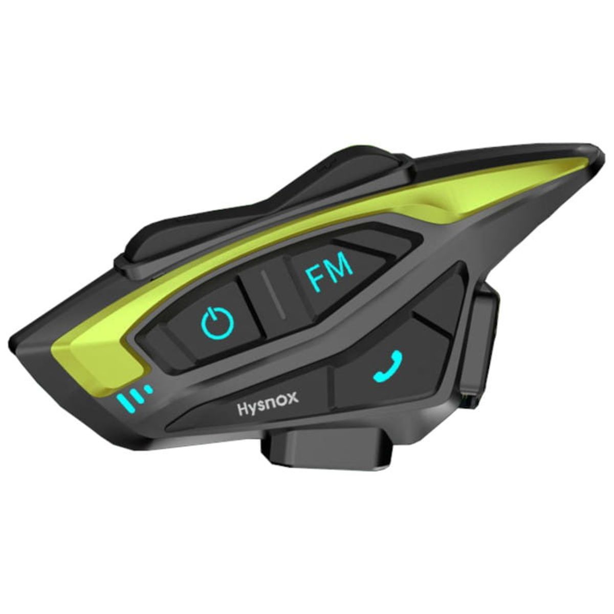 GENERICO - Intercomunicador y manos libre Bluetooth Moto Hysnox Shark 02 1000m