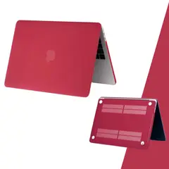 GENERICO - Carcasa para Macbook New Pro 14 A(2442-2779-2918) Vino Tinto Mate