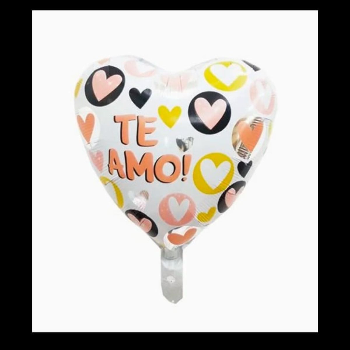 GENERICO - Globo De Corazón Te Amo Blanco