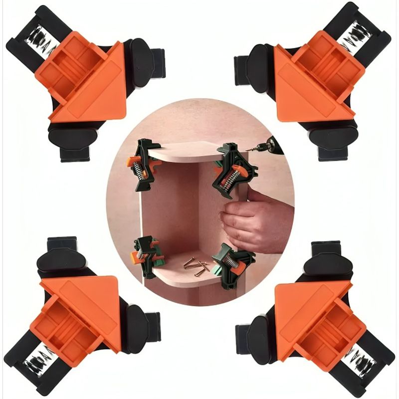 OEM - Abrazadera Ángulo Recto 90 Grados Clips De Fijación
