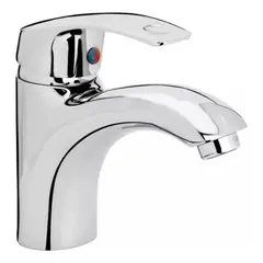 GENERICO - Llave Grifería Lavamanos Clasica Para Baño Plateada