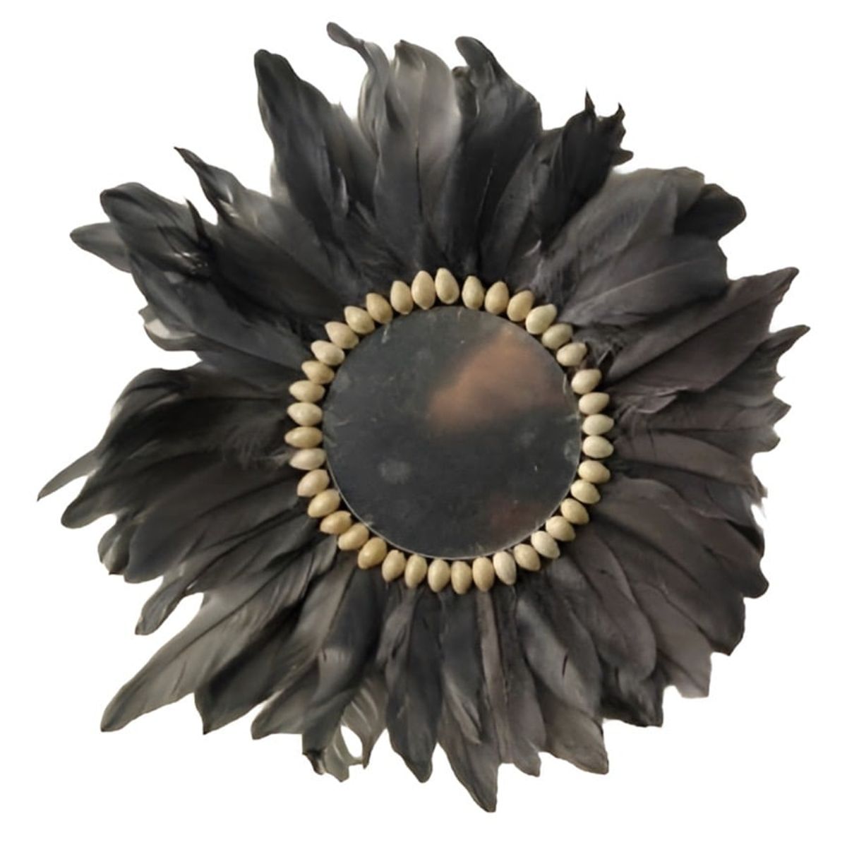 GENERICO - Decorativo Pared De Plumas 44 Cm