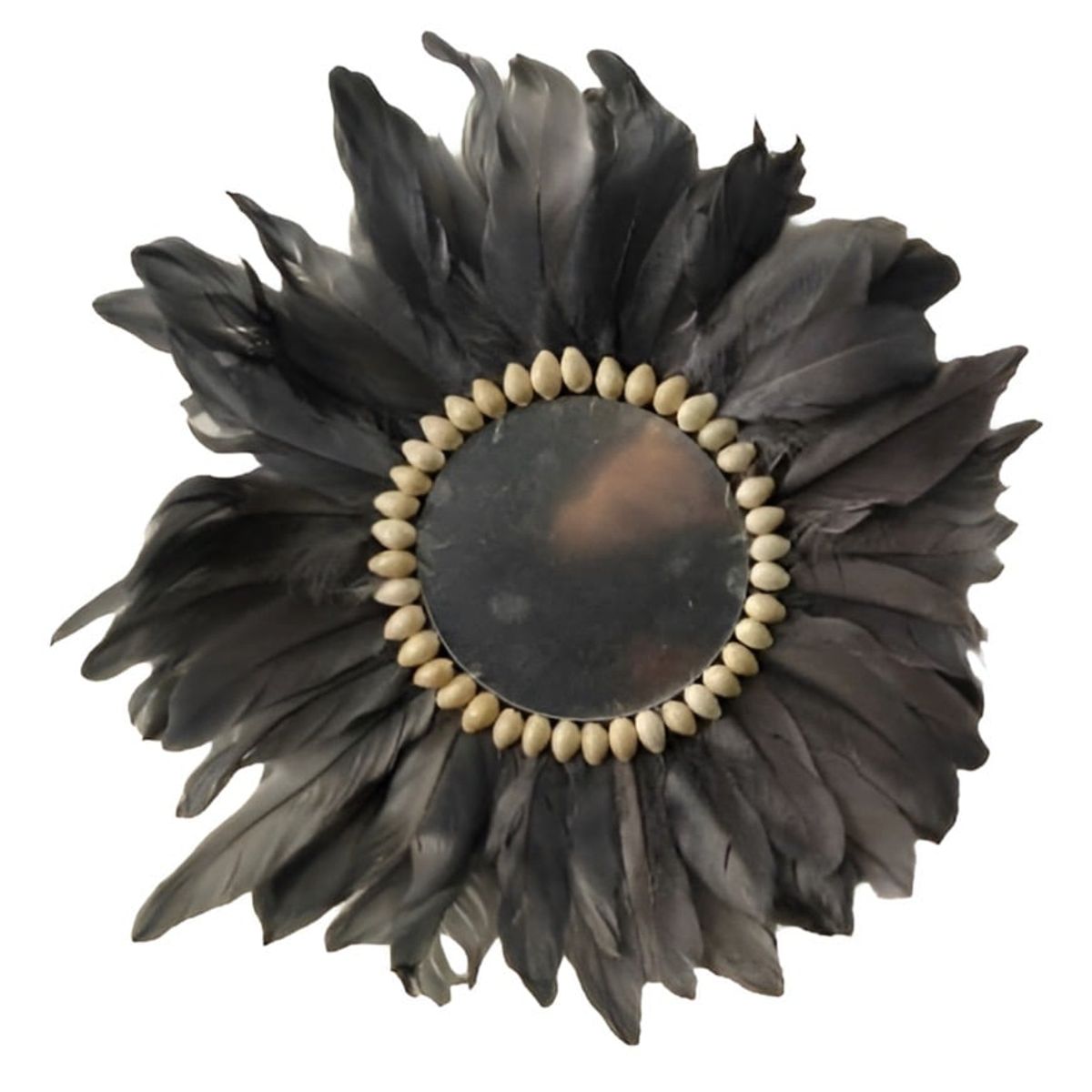 GENERICO - Decorativo Pared De Plumas 44 Cm