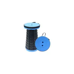 GENERICO - Silla Plegable Camping Banco Plegable Piso Retráctil Sillín Taburete