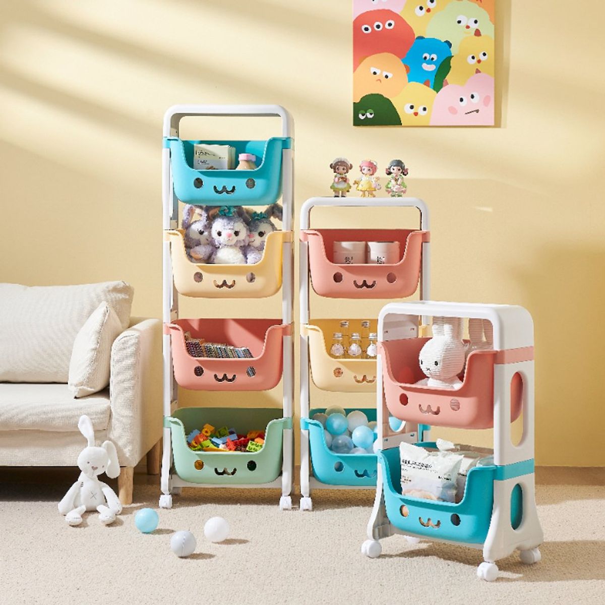 BABYMINE - Organizador De Juguetes Apilable - Babymine