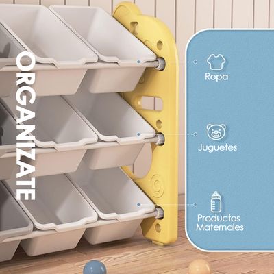 Imagen 2 del producto Organizador De Juguetes 3 Niveles -