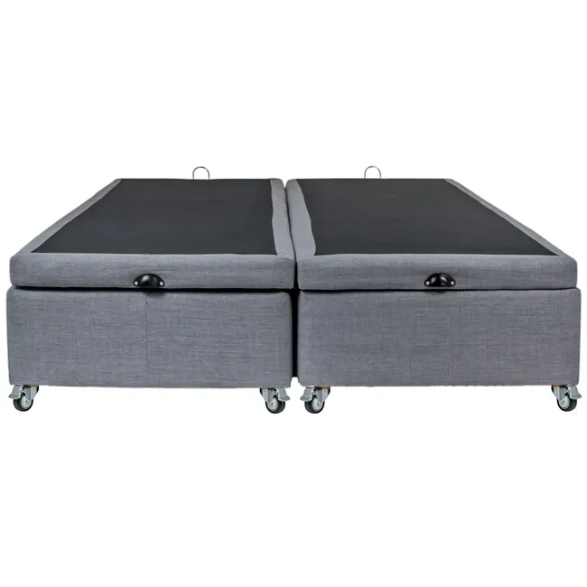 BLOCCARE - Base De Cama baul King div - rueda Deluxe ideal para Aspiradora Robot