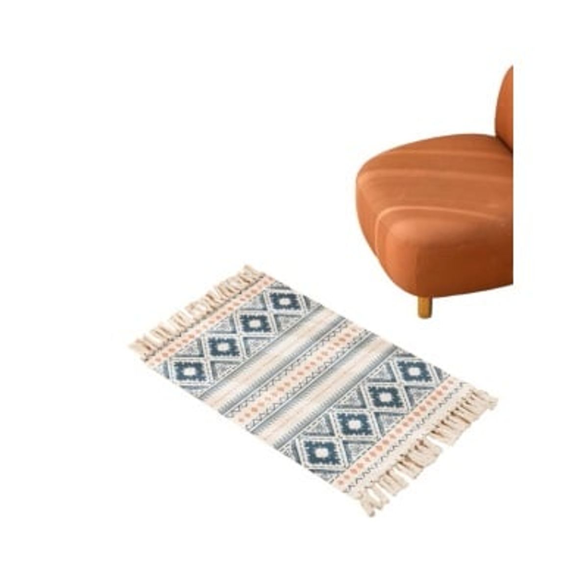 ANGELES DEL HOGAR - Alfombra de Estilo Étnico1mt x 60cm