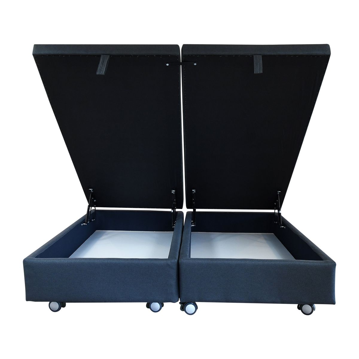 BLOCCARE - Base De Cama Baul King Rueda Logo Refuerzo para colchon Velastico