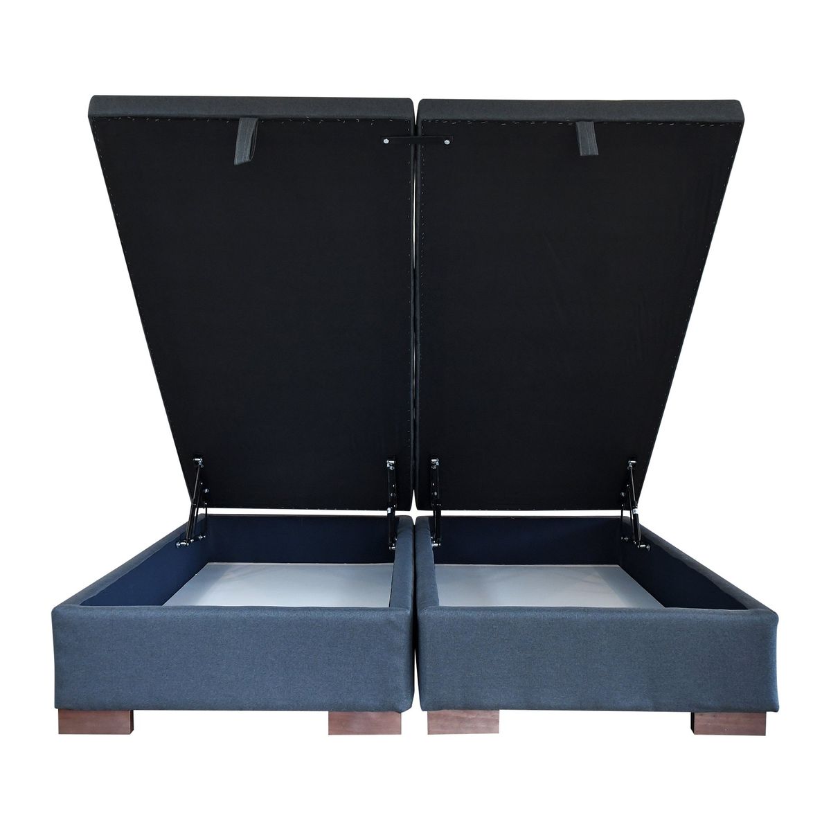 BLOCCARE - Base Cama Baul Super King. Patas 4.5 cm. Refuerzo colchon V.elastico