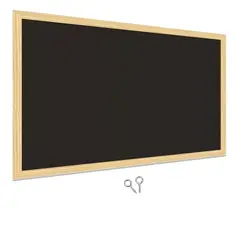 GENERICO - Pizarra Tiza Pizarrón Negro 20x30 Cms