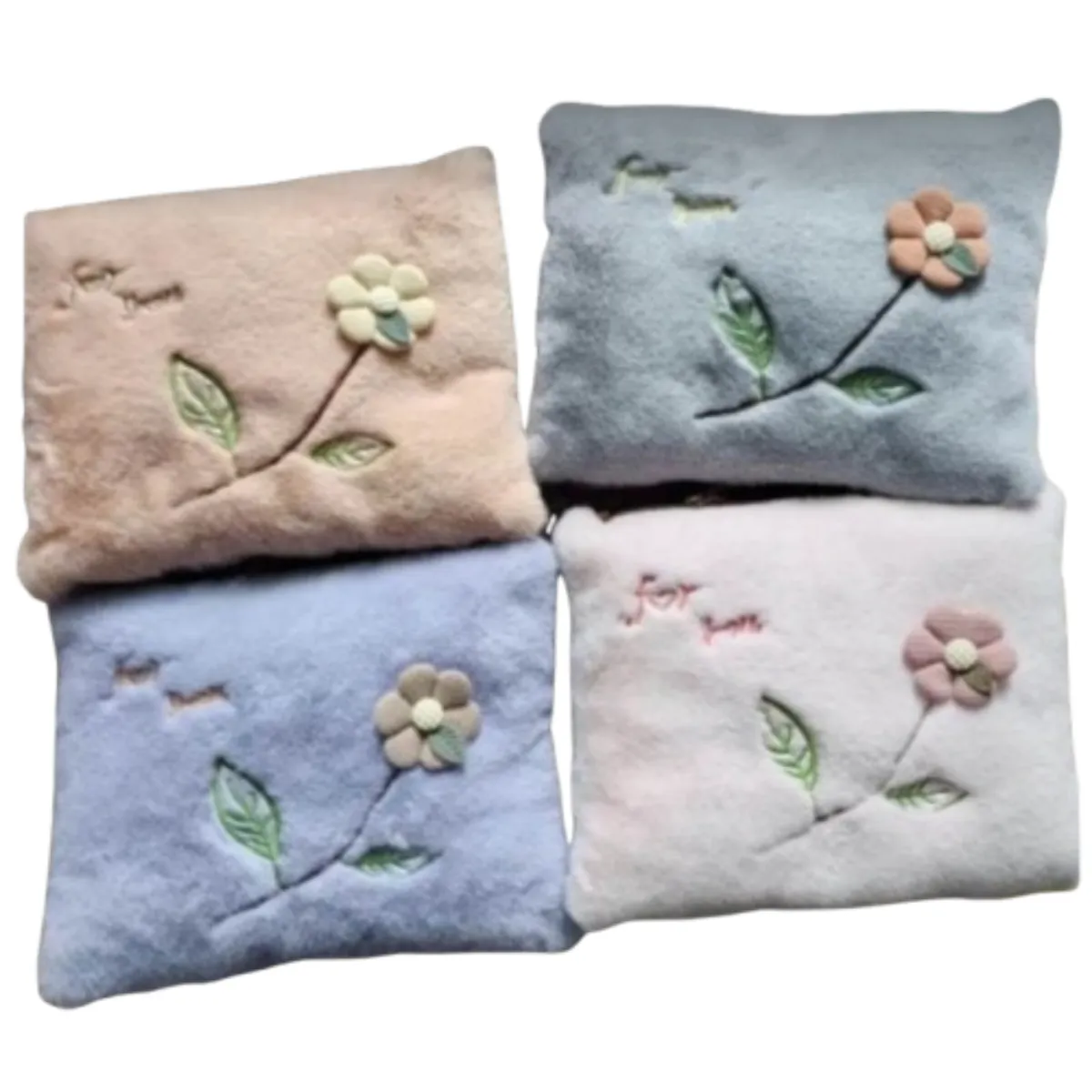 GENERICO - Bolsa de Agua Caliente Diseño de Flor