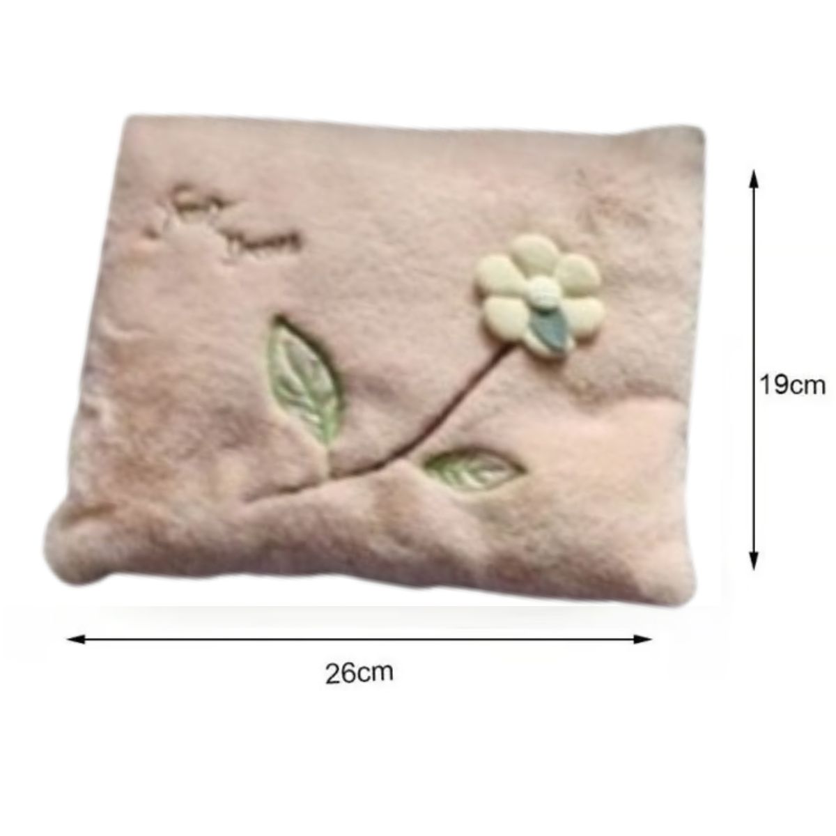 GENERICO - Bolsa de Agua Caliente Diseño de Flor