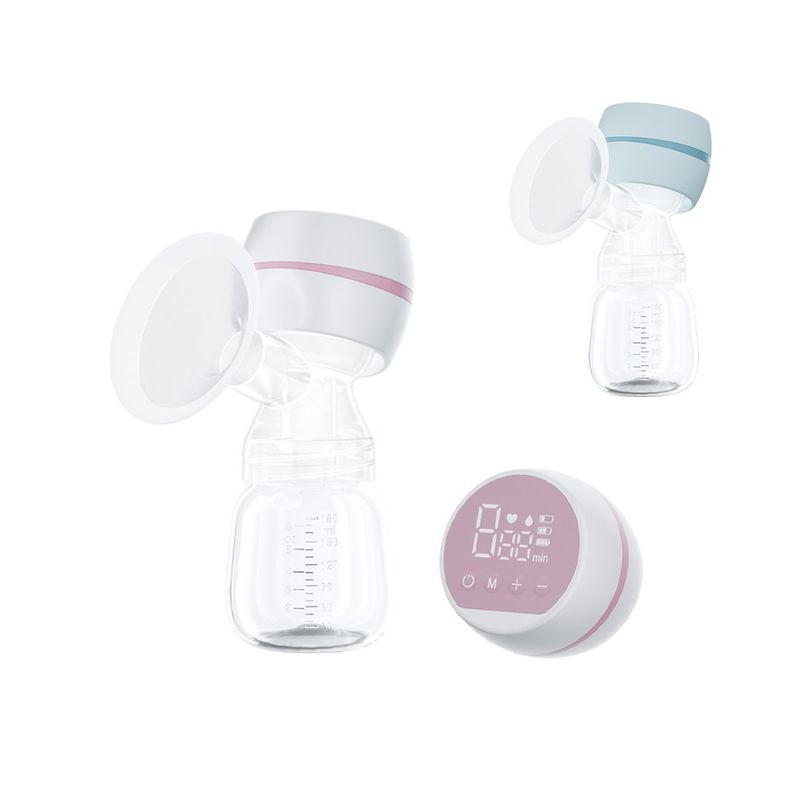 BABYMINE - Extractor de Leche Automático Batería Rosado - Babymine