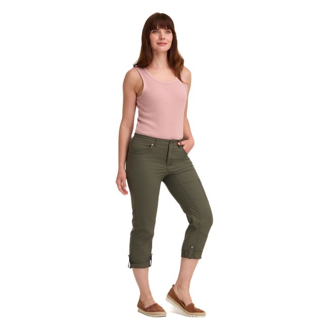 PANAMA JACK - Pantalón Mujer Verde Panama Jack