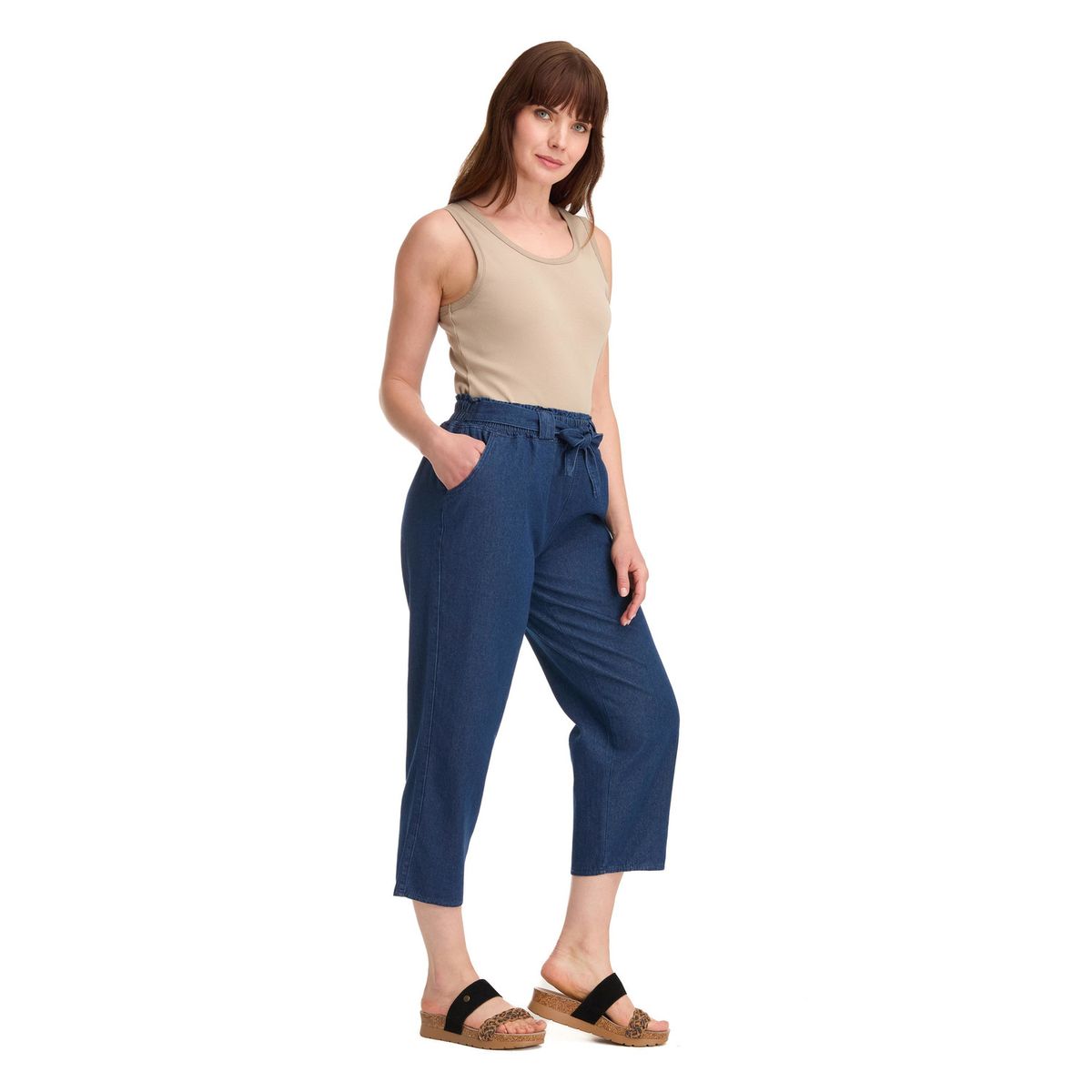 PANAMA JACK - Pantalón Mujer Azul Panama Jack