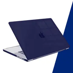 GENERICO - Carcasa para Macbook New Air 13 A(1932/2179/2337) Azul Oscuro Clear