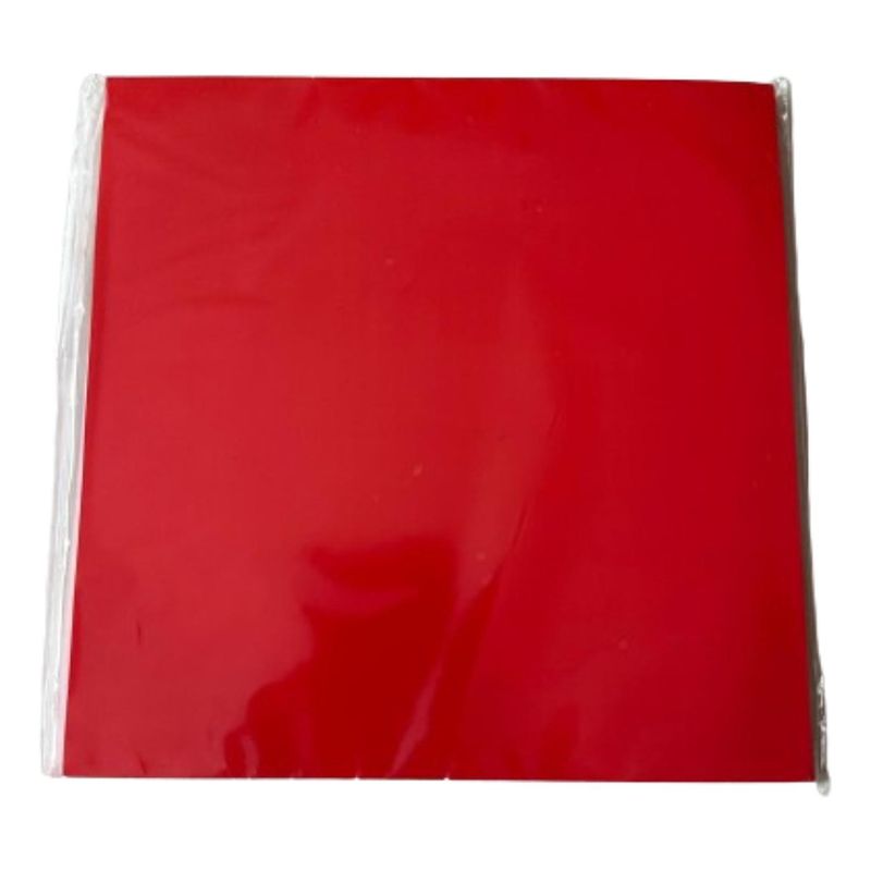 GENERICO - Papel Alfajor Rojo 100 unidades