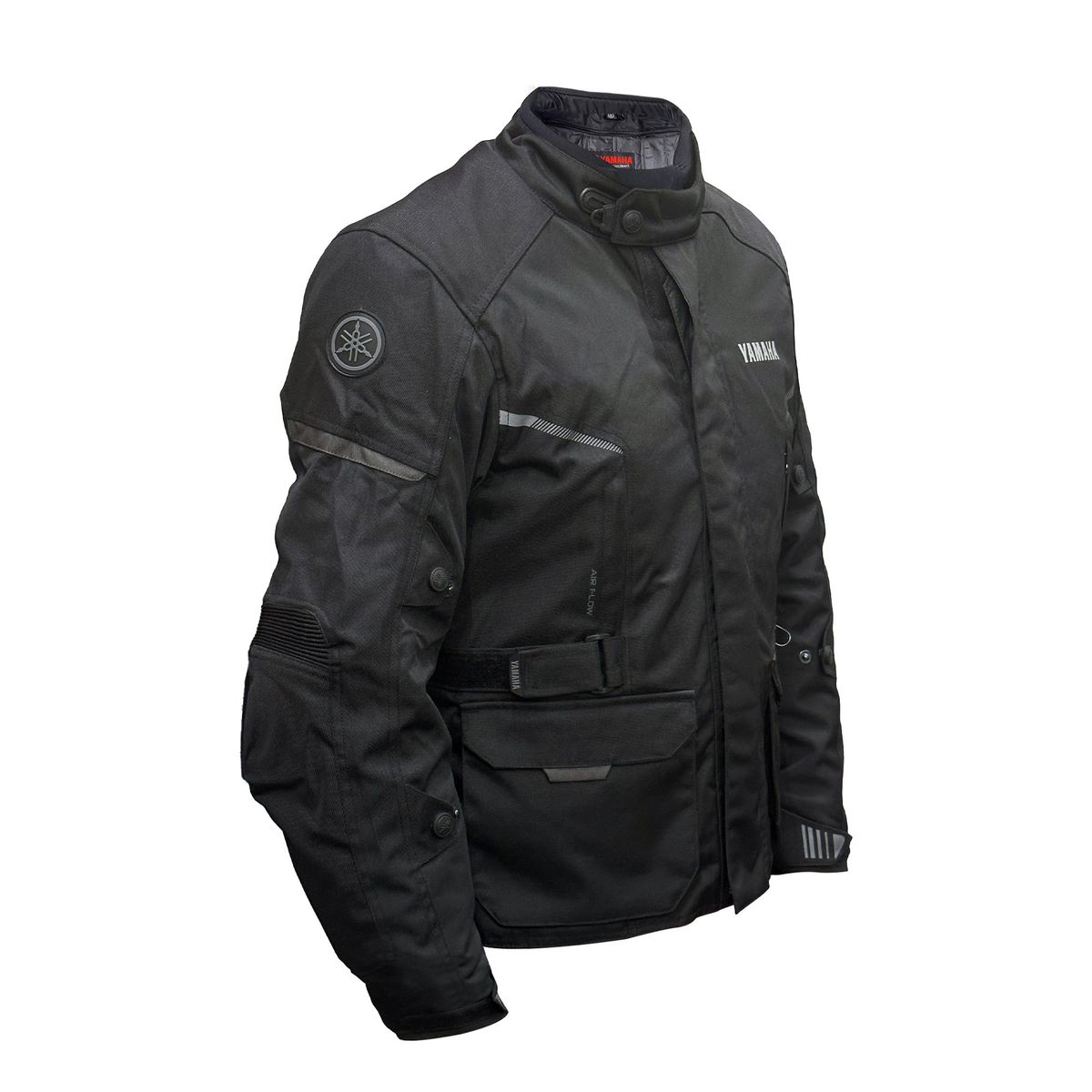 YAMAHA - Chaqueta Yamaha Railway Hombre Touring Negro Gris