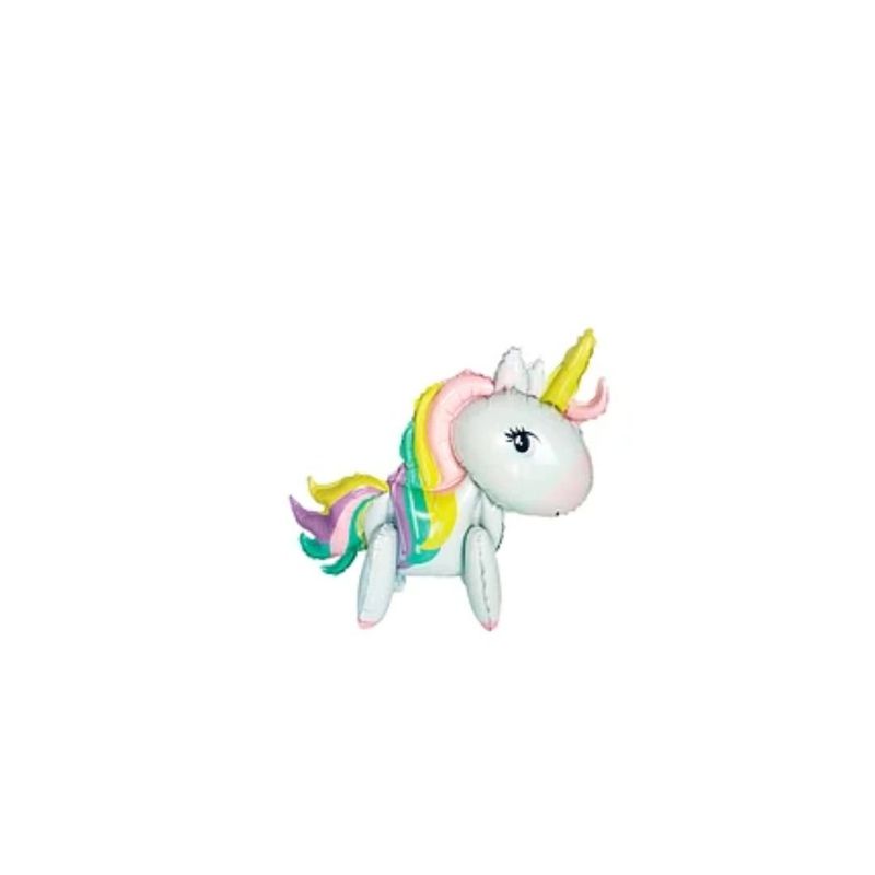 GENERICO - Globo Metalico Unicornio 60x55cm