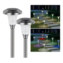 YAYKO - Pack2 Foco Estacas Solares Patio Para Jardin