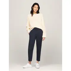 TOMMY HILFIGER - Pantalón Chino De Pernera Recta Slim Fit Azul