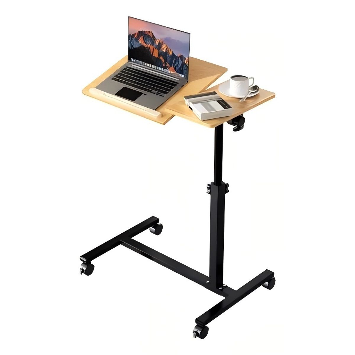 YAYKO - Muebles Esas Plegables Escritorio Madera Oficina Con Rueda