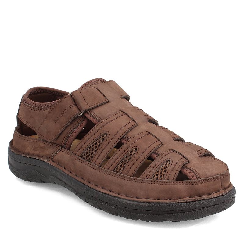 BATA - Sandalia Hombre Bata Chot Café Oscuro