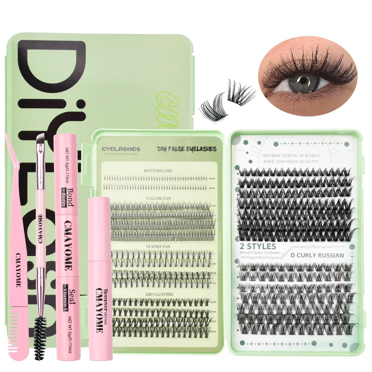 YAYKO - 530 EYELASH KIT PESTAÑAS POSTIZAS