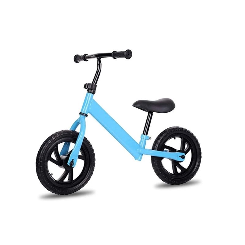 GENERICO - Bicicleta Equilibrio Juego Niño Sin Pedales Celeste