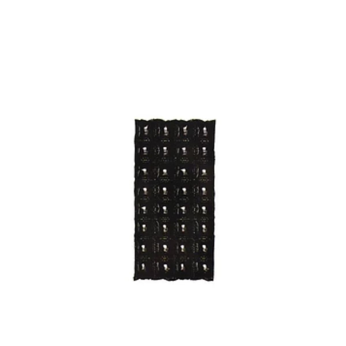 GENERICO - Pared Globo Metálico Negro 4 Columnas 110x60cm
