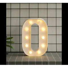 GENERICO - Letras con Luces Led «O»