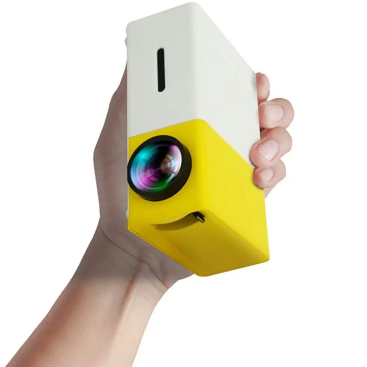 GENERICO - Mini Proyector Portátil Con Control Remoto Full HD