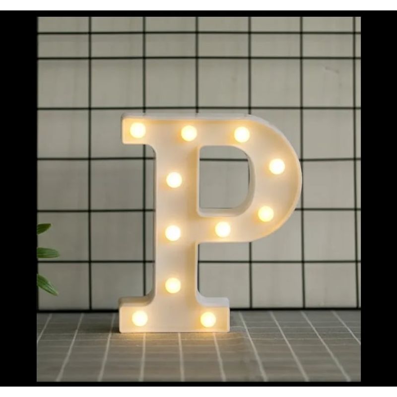 GENERICO - Letras con Luces Led «P»