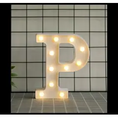 GENERICO - Letras con Luces Led «P»