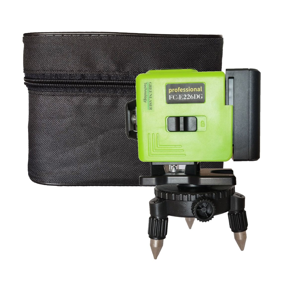 CASTLETEC - Nivel Laser de contrucción 12 líneas 360 Horizontal vertical FC-E226DG