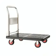 OEM - Carro Carga Yegua Plegable Plataforma Grande 100kg 63x40cm