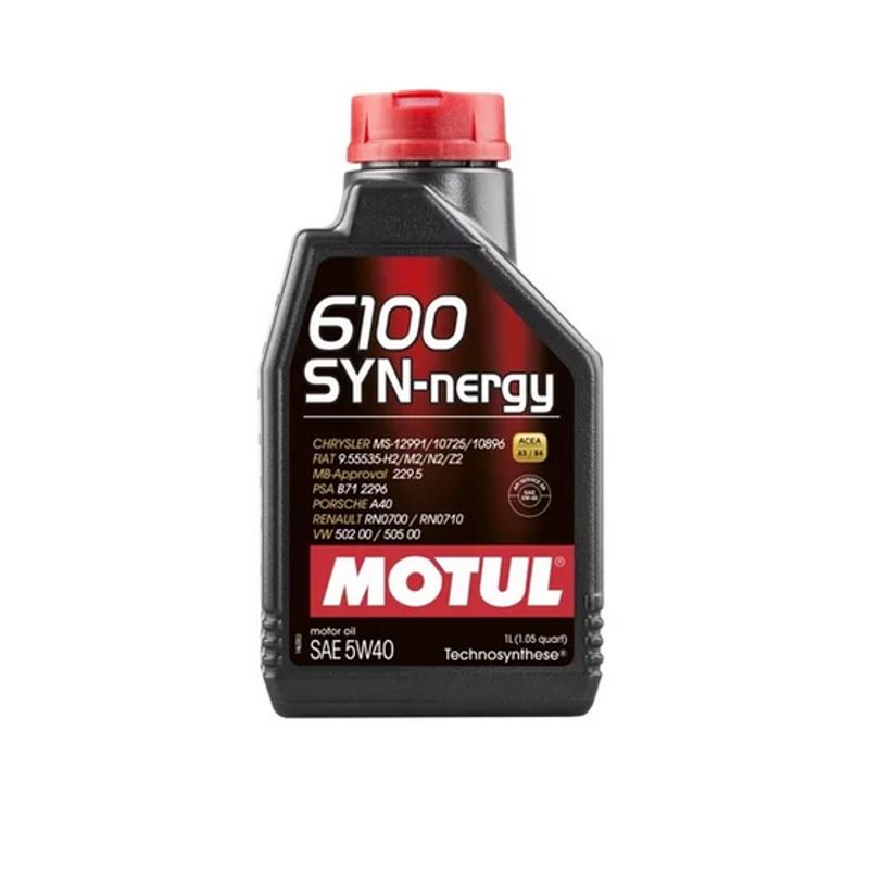 MOTUL - Aceite Sintético Motul 6100 Syn-nergy 5w40