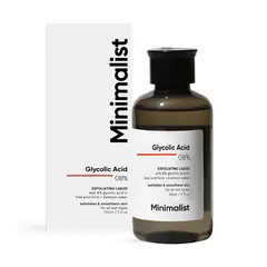 MINIMALIST - Exfoliante Liquido Facial Glycolic Acid 08 150ml