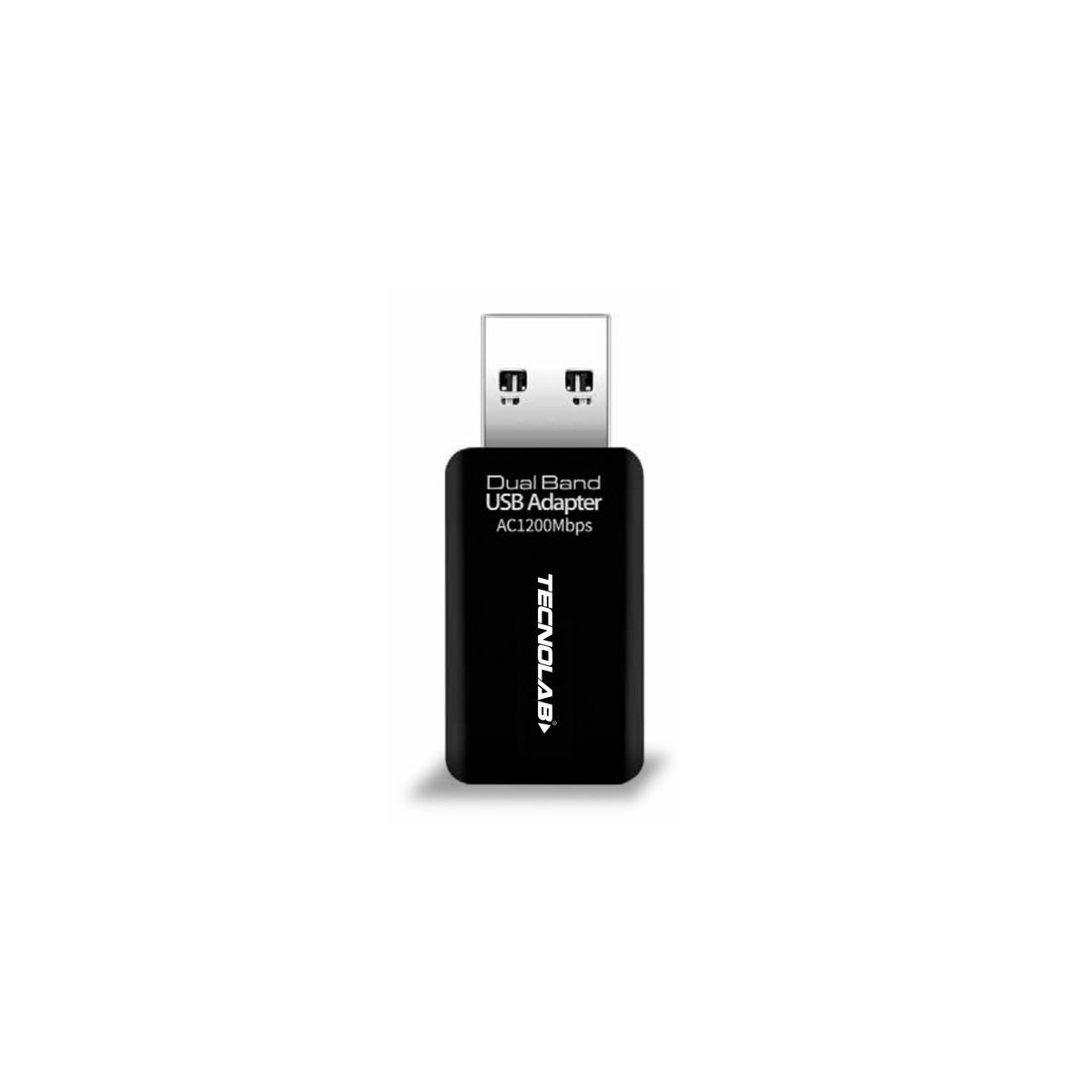 TECNOLAB - Adaptador Usb Wifi Banda Dual 1200mbps Conexión Usb 3.0 - SC