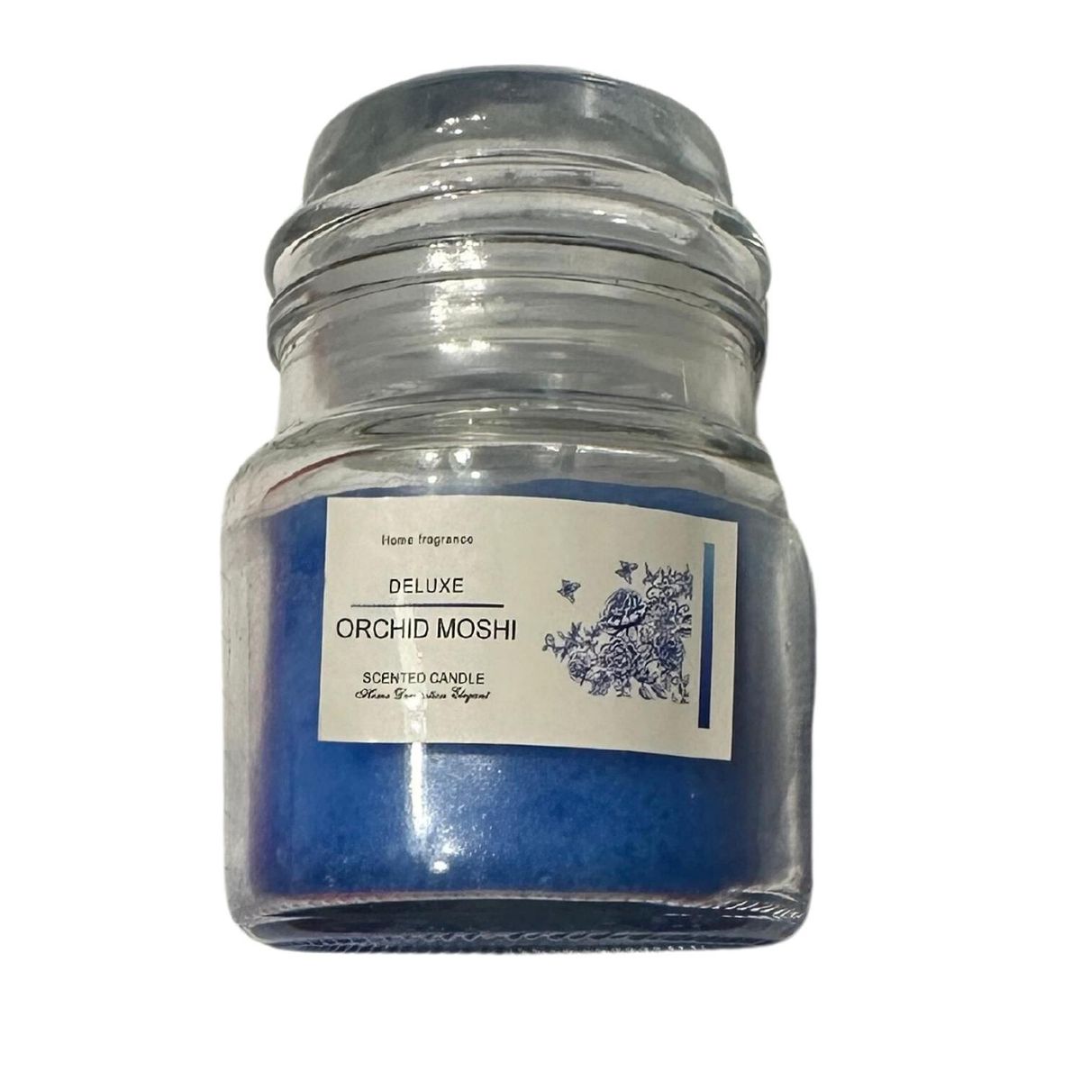 HOMASTTI - Vela Aromatica Orquidea Tapa Vidrio Abundancia Y Belleza