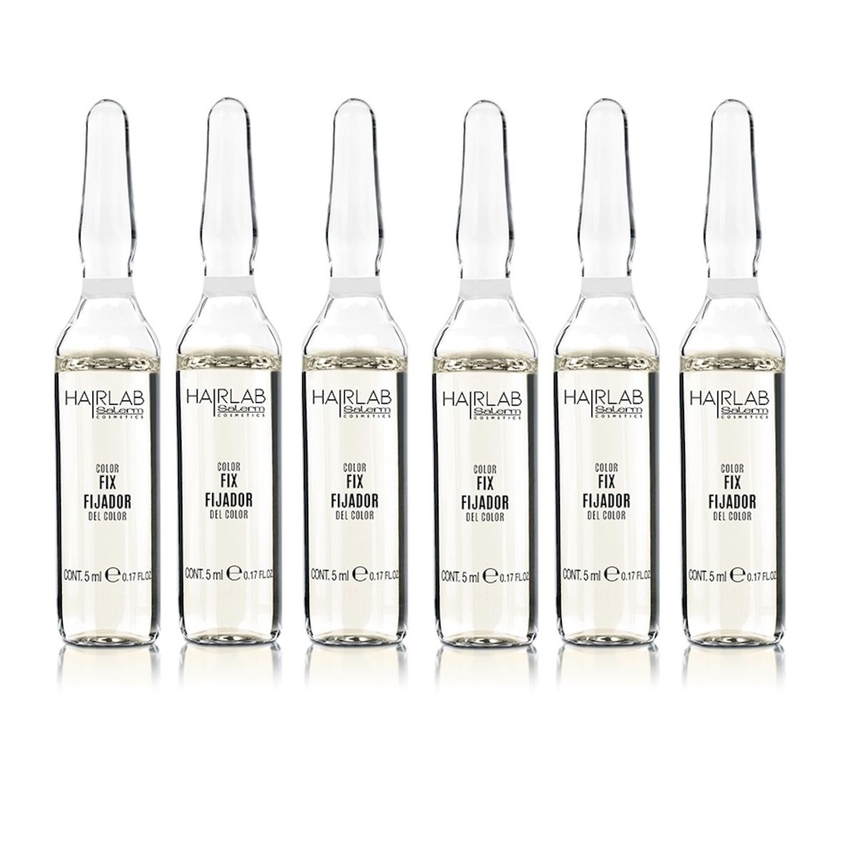 SALERM - SALERM Hair Lab Pack 6 Ampollas Fijador de Color