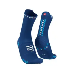 COMPRESSPORT - Calcetín Pro Racing V4.0 RunHigh Azul