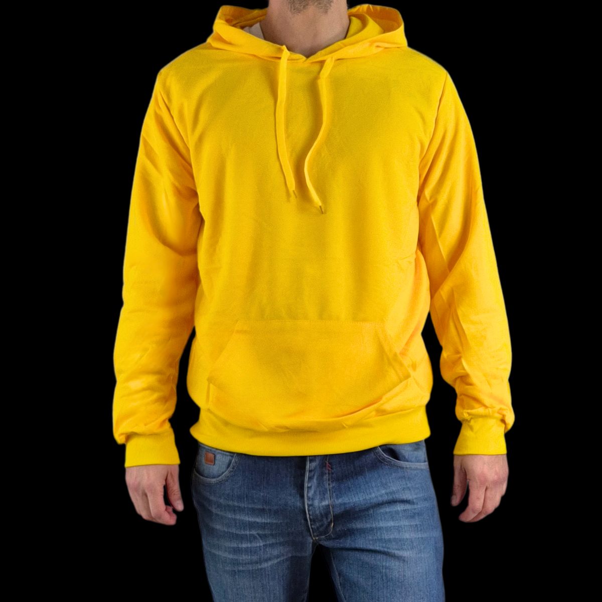 LIKE SHOP - Polerón Canguro Hombre Algodón Verano Colores 880
