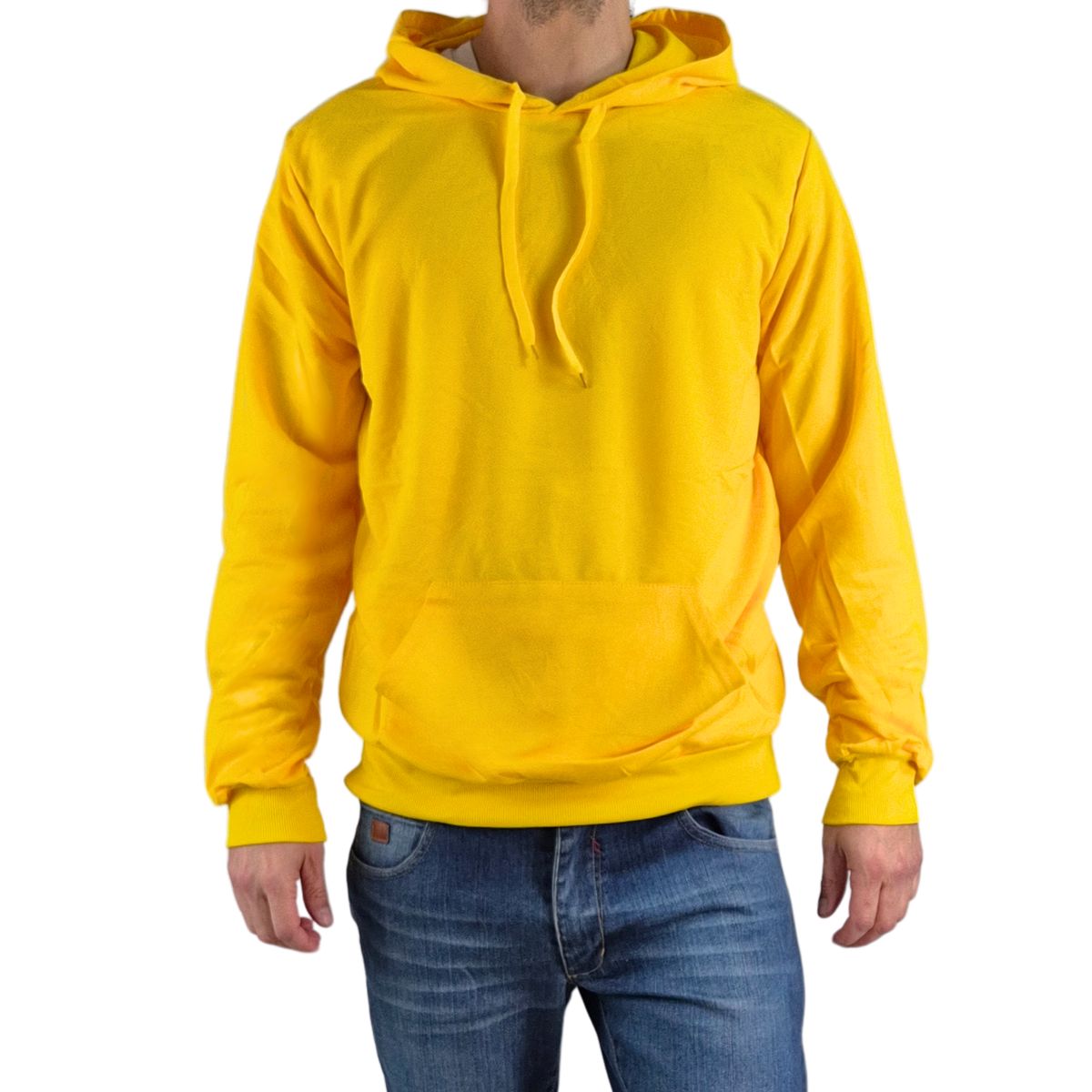 LIKE SHOP - Polerón Canguro Hombre Algodón Verano Colores 880