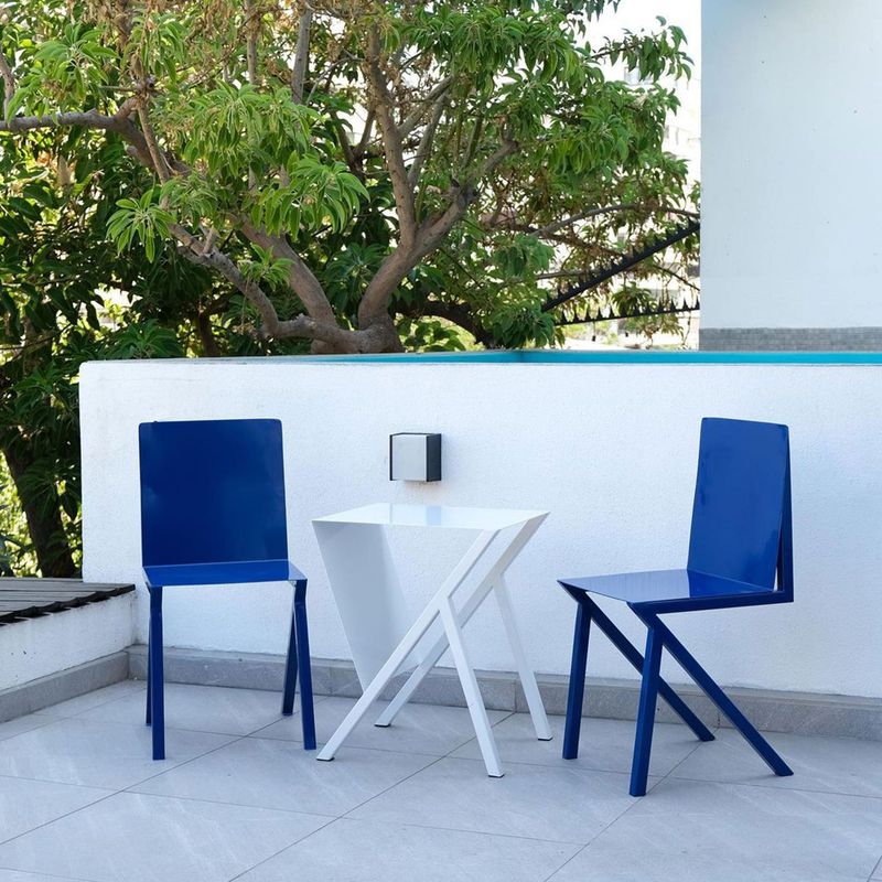 ANKA TALLER - Silla Pliego Azul - ANKA taller